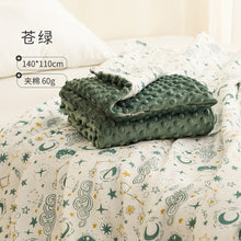 Lade das Bild in den Galerie-Viewer, Spring and Autumn Baby Quilt Bamboo Cotton Blanket Spring and Autumn Blanket Children Cover Blanket