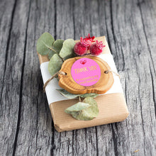 Load image into Gallery viewer, 2x500pcs Xmas Christmas Stickers Roll Label Rose Red Pink and Bronze Thank You Love Thank You Gift