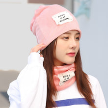 Lade das Bild in den Galerie-Viewer, Warm Winter Knit Beanie Hats Pile Heap Cap Women's Double-Layer Windproof Autumn and Winter Unisex