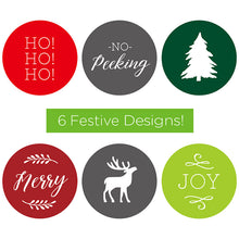 Load image into Gallery viewer, 2x500pcs Xmas Christmas 6 Hohoho Joy Merry Christmas Stickers Gift Envelope Labels