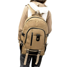 Lade das Bild in den Galerie-Viewer, Backpack Trendy Fashionable Man Women's Medium College Students Bag