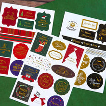 Load image into Gallery viewer, Gifts Various Special-Shaped Merry Christmas Stickers tape