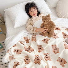Load image into Gallery viewer, Double-Sided Velvet A- Sided Milk Velvet Blanket B- Sided Berber Fleece Blanket Velvet Blanket Sub-Children's Blanket
