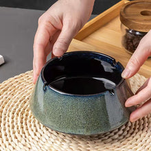 Load image into Gallery viewer, Ashtray Ceramic Creative Windproof Large Living Room Office Home Medium European