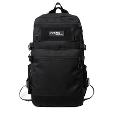 Lade das Bild in den Galerie-Viewer, 2022 Korean Style Dark Harajuku Large Capacity Casual Backpack Street Fashion Cool Design Sense College Students' Backpack Men