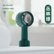 Lade das Bild in den Galerie-Viewer, 2021 New Handheld Refrigeration Little Fan USB Rechargeable Fan Portable, Low Decibel
