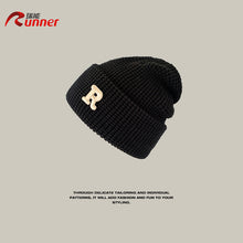 Load image into Gallery viewer, Warm Winter Knit Beanie Hats Wool Net Red Tide Pullover All-Matching Loose Big Head Unisex