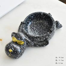 Load image into Gallery viewer, Ashtray Cartoon Cow Cute Creative Social Dog Prevent Fly Ash Cylinder Resin Crafts Ashtray