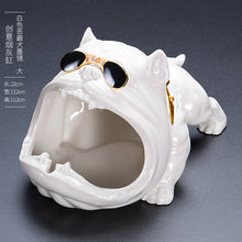 Load image into Gallery viewer, Ashtray Cartoon Bully Home Living Room Office Decoration Vintage Ceramic Animal Ashtray