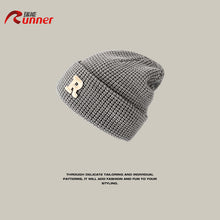 Load image into Gallery viewer, Warm Winter Knit Beanie Hats Wool Net Red Tide Pullover All-Matching Loose Big Head Unisex