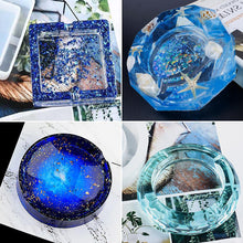 Lade das Bild in den Galerie-Viewer, Ashtray Spot Crystal Glue Mold Large Square Diamond round Ashtray