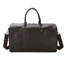 Lade das Bild in den Galerie-Viewer, Travel Bag Portable Large Capacity out Luggage Bag Soft Leather Sports Gym Bag