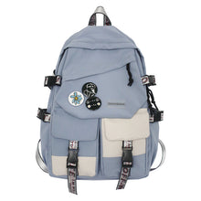 Lade das Bild in den Galerie-Viewer, Female College Student Large Capacity High School Junior High School Student 2021 Street Fashion Backpack