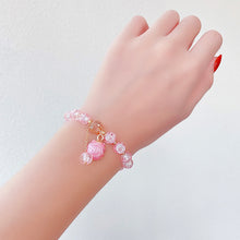 Load image into Gallery viewer, 2PCs Children's Bracelet Glass Beaded 70 Styles Available Christmas Children's Day Gifts for Girls