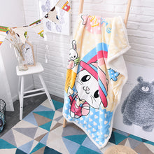Lade das Bild in den Galerie-Viewer, Double Layer Thickened Cartoon Lambswool Flannel Children's Blanket Baby Blanket Gift Blanket