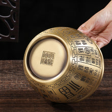 Lade das Bild in den Galerie-Viewer, Ashtray Small Rice Jar Office Decoration Brass Cornucopia Crafts Copper Incense Burner Ashtray