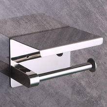 Lade das Bild in den Galerie-Viewer, 304 Stainless Steel Roll Stand Phone Tissue Holder Bathroom Sanitary Wall-Mounted