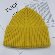 Load image into Gallery viewer, Warm Winter Knit Beanie Hats Women's Autumn Wool Men's Pointed Korean Style Pullover Unisex