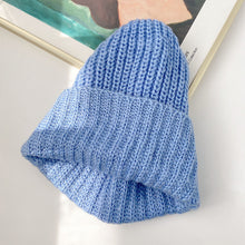 Lade das Bild in den Galerie-Viewer, Warm Winter Knit Beanie Hats Wool Women Autumn and Winter Korean Style Fashion Brand Warm Unisex