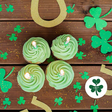 Lade das Bild in den Galerie-Viewer, 2x500pcs Christmas Xmas 8 Kinds of Irish Four-Leaf Clover Stickers for St. Patrick's Day tape