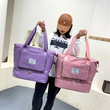 Lade das Bild in den Galerie-Viewer, Backpack = Folding Handbag Pending Luggage Bag Short Distance Buggy Bag Gym Bag