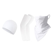Load image into Gallery viewer, 38 Oversleeves Triangular Binder Small Hat Hanging Ear Triangle Ice Silk Mask Summer for Outdoor Cycling