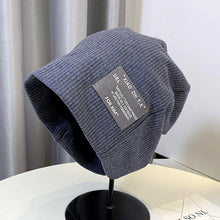Lade das Bild in den Galerie-Viewer, Warm Winter Knit Beanie Hats South Korea Dongdaemun Patch Women 'S Spring And Autumn New Pullover Unisex