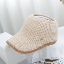 Lade das Bild in den Galerie-Viewer, Warm Winter Knit Beanie Hats Autumn and Winter Wool Women's All-Match Duck Tongue Unisex