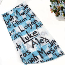 Load image into Gallery viewer, 2pcs 50cm Hanging Ear Jacquard Quick-Drying Summer Ice Silk Face Mask for Outdoor Cycling