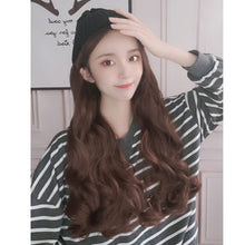 Load image into Gallery viewer, Warm Winter Knit Beanie Hats Wig Long Hair Hat Wig Autumn/Winter Fashion Women Unisex