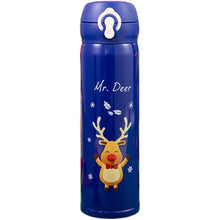 Load image into Gallery viewer, Xmax Christmas Cup Gift Cartoon Children Bounce Insulation Couple Creative 304 Stainless Steel Student Water