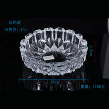 Load image into Gallery viewer, Ashtray Gray Jar Crystal Bar Hotel Hotel Household Glass Cup Ashtray
