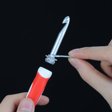 Load image into Gallery viewer, 11 Sizes Crochet Hook Set USB Rechargeable Crochet Hooks, DIY Hand Knitting Tools