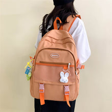 Lade das Bild in den Galerie-Viewer, Backpack Schoolbag Female New Japanese and Korean Style Ins Style Niche Fresh Junior High School Students Large-Capacity