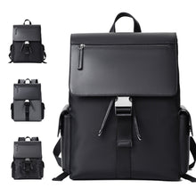 Lade das Bild in den Galerie-Viewer, Backpack men business shoulder bag Computer Bag Pu