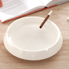 Load image into Gallery viewer, Ashtray Ceramic Extra Large European Style Creative Personalized Living Room Coffee Table Bedroom Simple White Ashtray