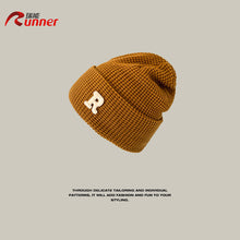 Load image into Gallery viewer, Warm Winter Knit Beanie Hats Wool Net Red Tide Pullover All-Matching Loose Big Head Unisex