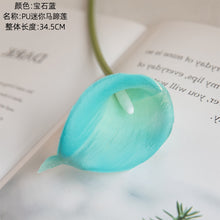 Load image into Gallery viewer, 10PCs Mini Common Calla Artificial Fake Flower Plants Home Decoration Wedding Bouquet
