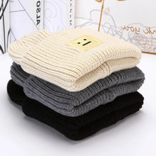 Load image into Gallery viewer, Warm Winter Knit Beanie Hats Korean Style Thickened Autumn and Winter Pullover Unisex