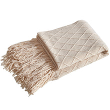 Lade das Bild in den Galerie-Viewer, Simple Yoga Blanket Blanket Room Blanket Shawl Nap Blanket Living Room Nap Bed Blanket