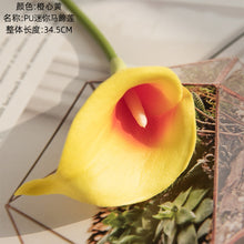 Load image into Gallery viewer, 10PCs Mini Common Calla Artificial Fake Flower Plants Home Decoration Wedding Bouquet