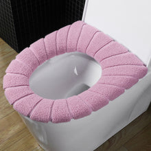 Load image into Gallery viewer, 3pcs Toilet Seat Cover Pads Home Four Seasons plus-Sized Size Closestool Extra Thick Band