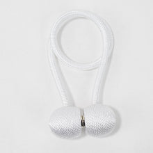 Load image into Gallery viewer, Simple Solid Color Earphone Curtain Magnetic Buckle Curtain Bandage Rope