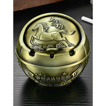 Load image into Gallery viewer, Ashtray Creative Personalized Trend Lid Large Retro Prevent Fly Ash Ashtray