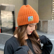 Load image into Gallery viewer, Warm Winter Knit Beanie Hats Wool Women Autumn Casual All-Matching Pullover Unisex