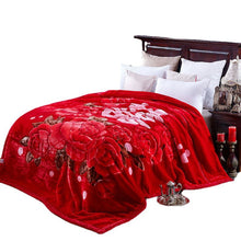 Load image into Gallery viewer, Wedding Super Soft Blanket Autumn and Winter Thickening Double Layer Laschel Blanket Group Purchase Gift