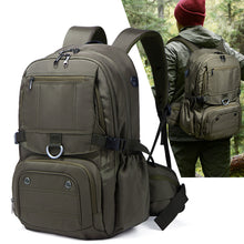 Load image into Gallery viewer, Hiking Travel Backpack Men's Outdoor Mountaineering Bag Wear-Resistant Student Schoolbag