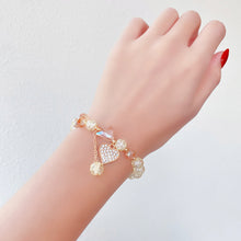 Load image into Gallery viewer, 2PCs Children's Bracelet Glass Beaded 70 Styles Available Christmas Children's Day Gifts for Girls