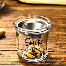 Load image into Gallery viewer, Ashtray Prevent Fly Ash Home Living Room Office Lid Creative Trend Ashtray