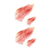 Lade das Bild in den Galerie-Viewer, 2x Halloween Xmas Christmas Gifts Decoration Tattoo Sticker Simulation Horror Bleeding Fake Wound